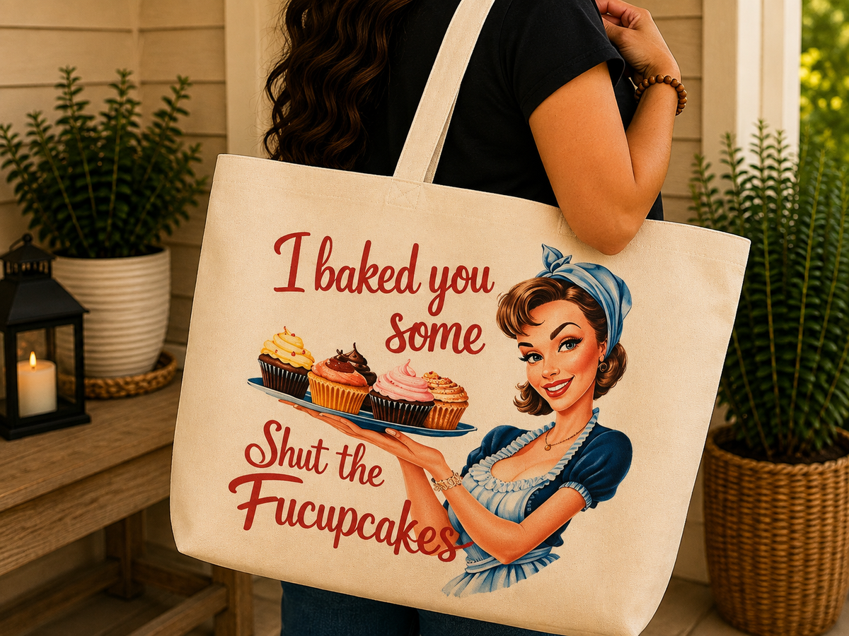 Shut the fucupcakes - tote bag