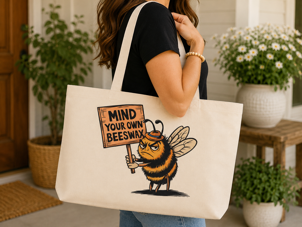 Mind Your Own Beeswax – Tote Bag