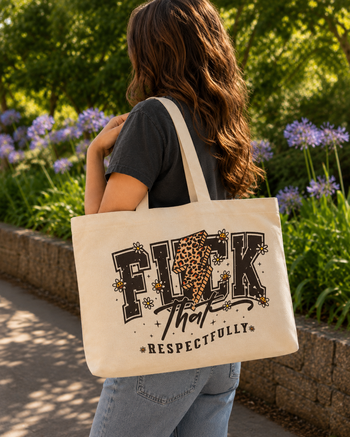 “Fuck That Respectfully” – Funny Tote Bag